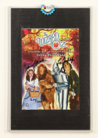 Jerry Maren Signed LE "The Wizard of Oz" 7x11 Custom Matted Photo with Piece of Yellow Brick Road Inscribed "Lollipop Kid" (Breygent) at PristineAuction.com