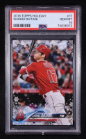Shohei Ohtani 2018 Topps Holiday #17 RC (PSA 10) at PristineAuction.com
