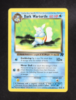 Dark Wartortle 2000 Pokemon Team Rocket #46 at PristineAuction.com