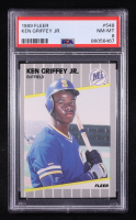 Ken Griffey Jr. 1989 Fleer #548 RC (PSA 8) at PristineAuction.com