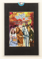 Jerry Maren Signed LE "The Wizard of Oz" 7x11 Custom Matted Photo with Piece of Yellow Brick Road Inscribed "Lollipop Kid" (Breygent) at PristineAuction.com