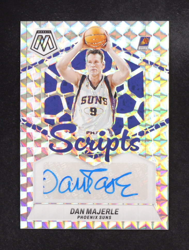 Dan Majerle 2023-24 Panini Mosaic Scripts #MS-MAJ at PristineAuction.com Dan Majerle 2023-24 Panini Mosaic Scripts #MS-MAJ at PristineAuction.com