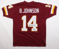 Brad Johnson Signed Jersey (Beckett) at PristineAuction.com