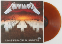 Kirk Hammett Signed Metallica "Master of Puppets" Vinyl Record Album (PSA) at PristineAuction.com