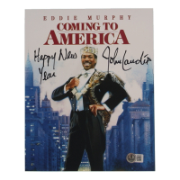 John Landis Signed "Coming to America" 8x10 Photo Inscribed "Happy New Year" (Beckett) at PristineAuction.com