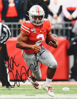 J. K. Dobbins Signed Ohio State Buckeyes 11x14 Photo (JSA) at PristineAuction.com