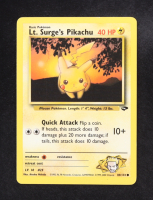 Lt. Surge's Pikachu 2000 Pokemon Gym Challenge #84 at PristineAuction.com