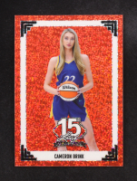 Cameron Brink 2025 Leaf 15th Anniversary Red Sparkle #91B-24 RC #2/3 at PristineAuction.com