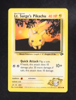 Lt. Surge's Pikachu 2000 Pokemon Gym Challenge #84 at PristineAuction.com