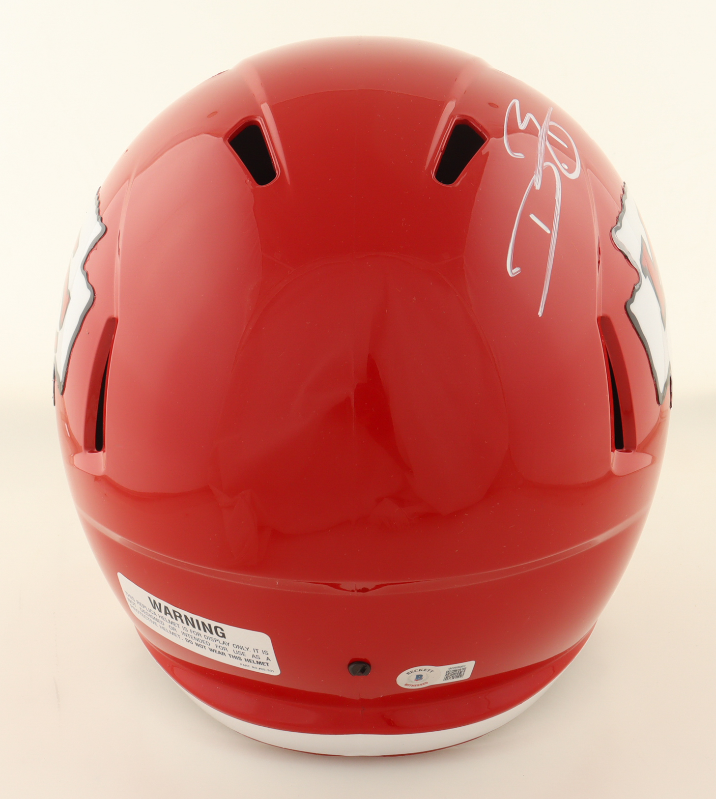 Dwayne Bowe Signed Chiefs Full-Size Speed Helmet (Beckett) at PristineAuction.com Dwayne Bowe Signed Chiefs Full-Size Speed Helmet (Beckett) at PristineAuction.com