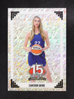 Cameron Brink 2025 Leaf 15th Anniversary Silver Shimmer #91B-24 RC #15/15 at PristineAuction.com