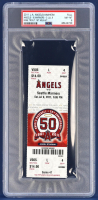 Mike Trout 2011 Angels First MLB Hit Game Full Ticket (PSA 8) at PristineAuction.com