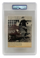 Benny Friedman Signed Michigan Wolverines 4.5x6 Cut (PSA) at PristineAuction.com