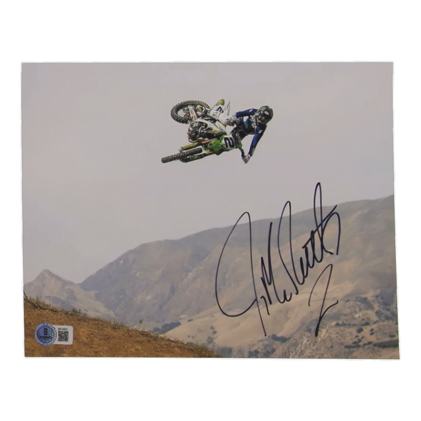 Jeremy McGrath Signed 8x10 Photo (Beckett) at PristineAuction.com Jeremy McGrath Signed 8x10 Photo (Beckett) at PristineAuction.com