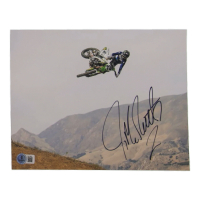 Jeremy McGrath Signed 8x10 Photo (Beckett) at PristineAuction.com