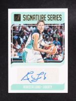 Rebecca Lobo 2019 Panini Donruss Signature Series WNBA Auto #SS-RLB #140/199 at PristineAuction.com