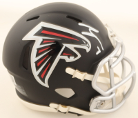 Bijan Robinson Signed Falcons Speed Mini Helmet (Beckett) at PristineAuction.com