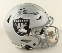Brock Bowers Signed Raiders Full-Size Authentic On-Field SpeedFlex Helmet (Beckett) at PristineAuction.com