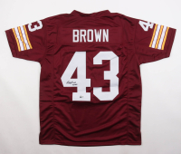 Larry Brown Signed Jersey Inscribed "72 MVP" (Beckett) at PristineAuction.com