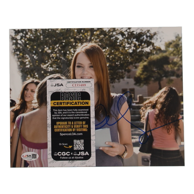 Emma Stone Signed "The House Bunny" 8x10 Photo (JSA) at PristineAuction.com Emma Stone Signed "The House Bunny" 8x10 Photo (JSA) at PristineAuction.com