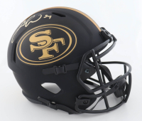 Fred Warner Signed 49ers Full-Size Eclipse Alternate Speed Helmet (Beckett) at PristineAuction.com