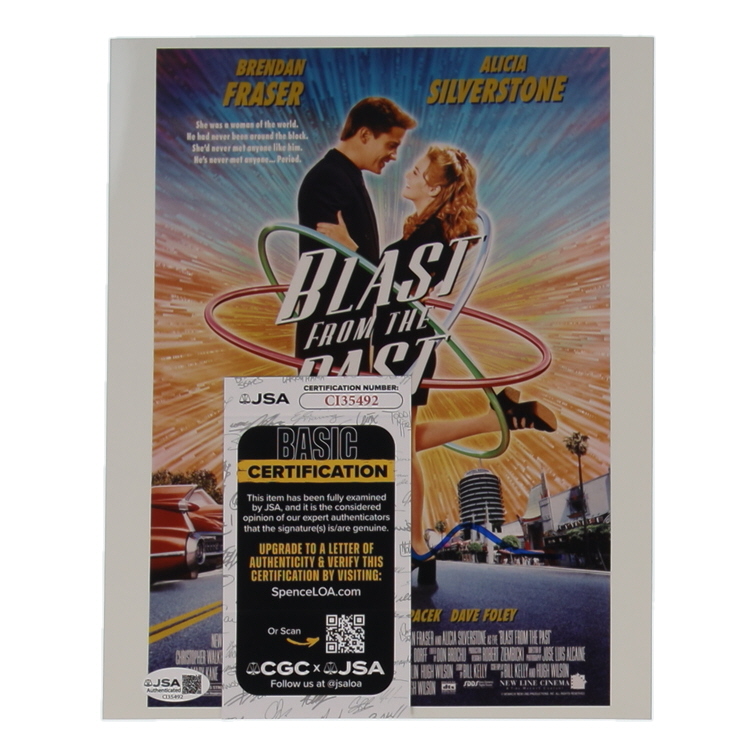 Brendan Fraser Signed "Blast from the Past" 8x10 Photo (JSA) at PristineAuction.com Brendan Fraser Signed "Blast from the Past" 8x10 Photo (JSA) at PristineAuction.com