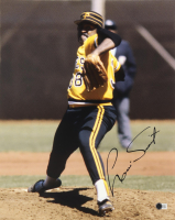 Luis Tiant Signed Pirates 16x20 Photo (Beckett) at PristineAuction.com