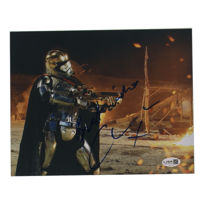Gwendoline Christie Signed "Star Wars: Episode VII – The Force Awakens" 8x10 Photo Inscribed "Best Wishes" (JSA) at PristineAuction.com Gwendoline Christie Signed "Star Wars: Episode VII – The Force Awakens" 8x10 Photo Inscribed "Best Wishes" (JSA) at PristineAuction.com
