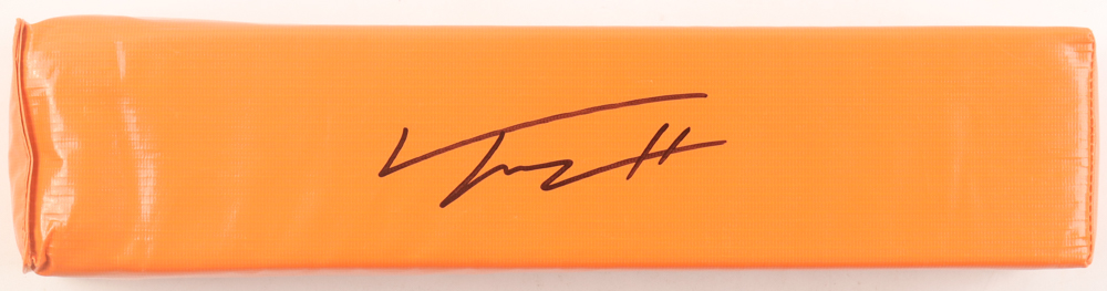 Trey Hendrickson Signed Full-Size Football Pylon (Beckett) at PristineAuction.com Trey Hendrickson Signed Full-Size Football Pylon (Beckett) at PristineAuction.com