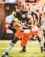 David Njoku Signed Browns 16x20 Photo (JSA) at PristineAuction.com