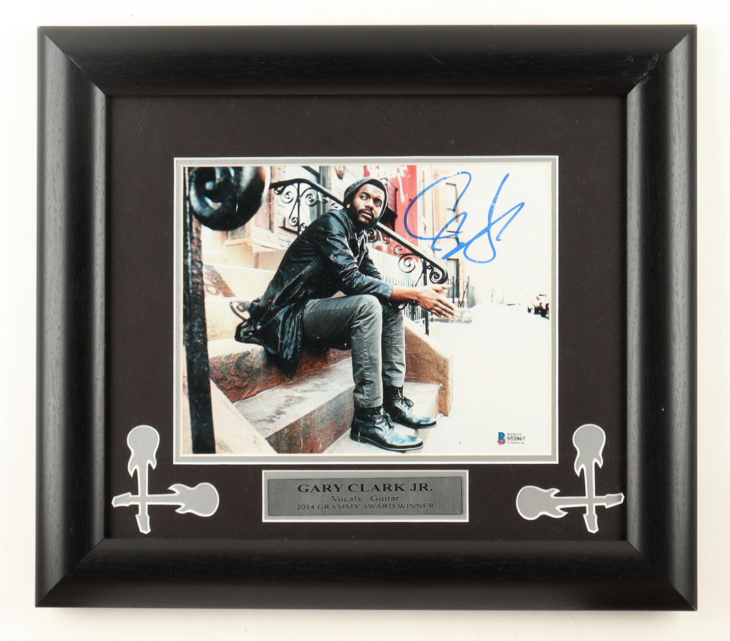 Gary Clark Jr. Signed Custom Framed Photo Display (Beckett) at PristineAuction.com Gary Clark Jr. Signed Custom Framed Photo Display (Beckett) at PristineAuction.com