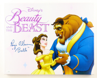 Paige O'Hara Signed "Beauty and the Beast" Custom Framed Serigraph on Canvas Display Inscribed "Belle" (JSA) at PristineAuction.com