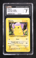 Pikachu 1999 Pokemon Base Unlimited #58 (CGC 7) at PristineAuction.com