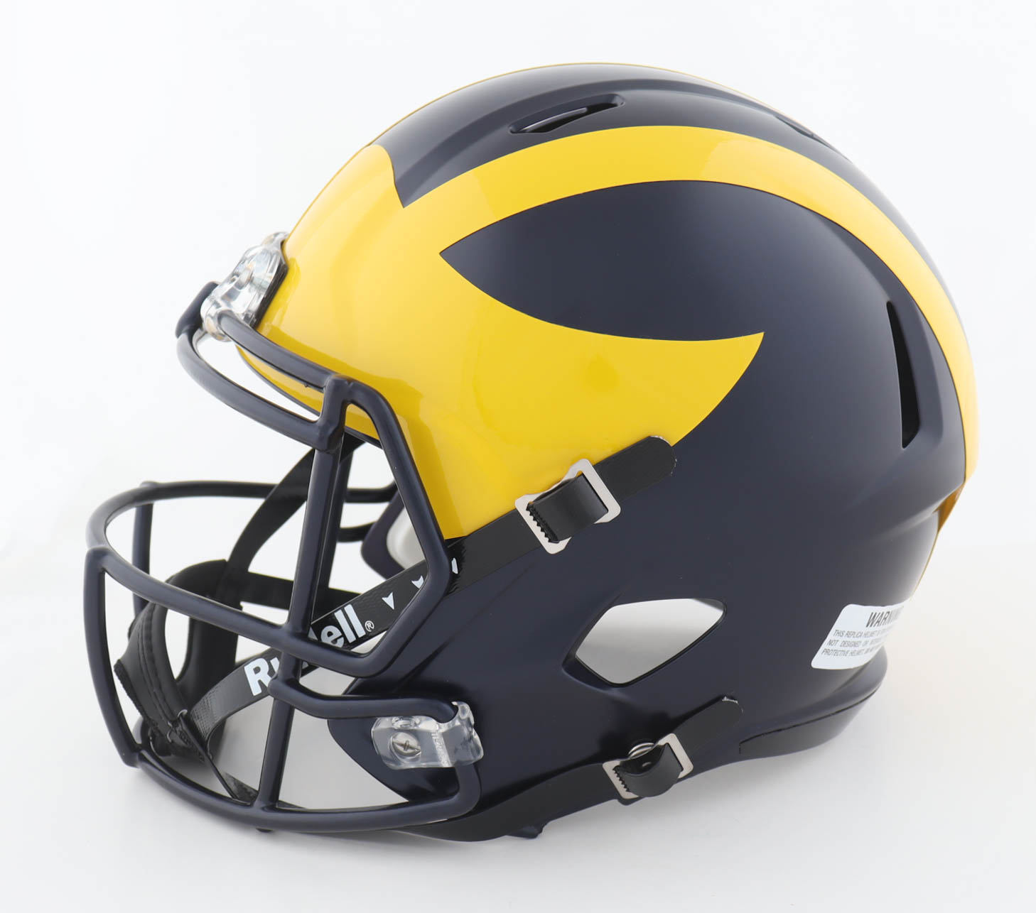 Justice Haynes Signed Michigan Wolverines Full-Size Speed Helmet (Beckett) at PristineAuction.com Justice Haynes Signed Michigan Wolverines Full-Size Speed Helmet (Beckett) at PristineAuction.com