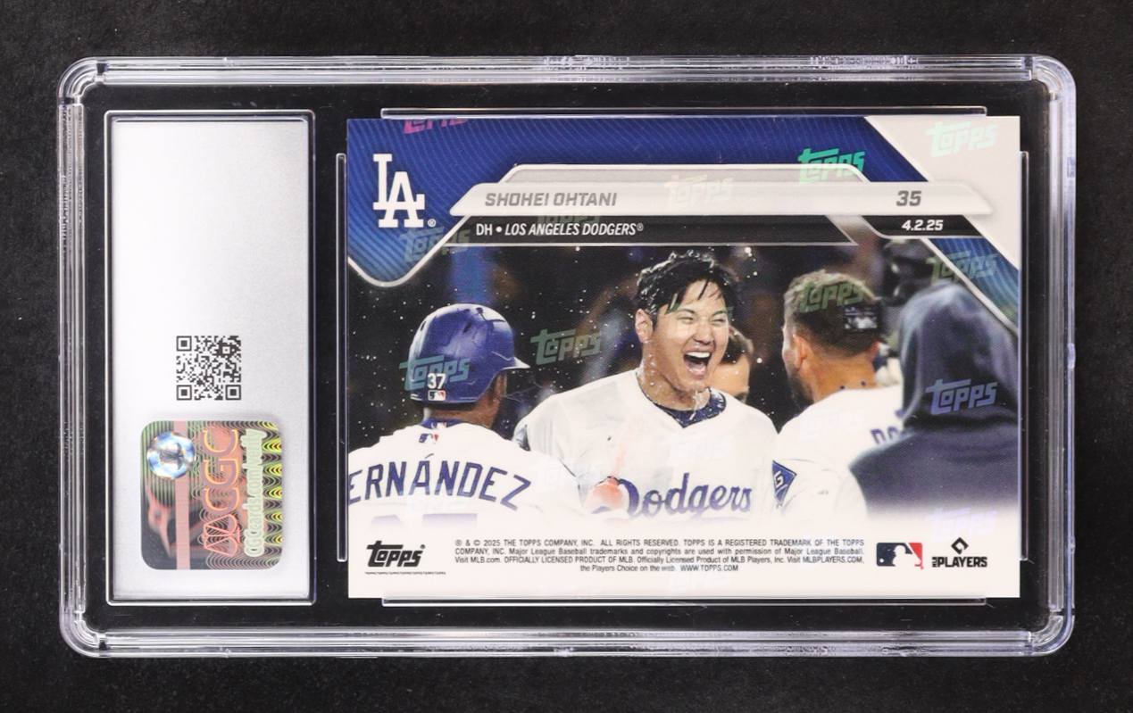 Shohei Ohtani 2025 Topps Now #35 (CGC 9) at PristineAuction.com Shohei Ohtani 2025 Topps Now #35 (CGC 9) at PristineAuction.com
