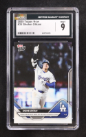 Shohei Ohtani 2025 Topps Now #35 (CGC 9) at PristineAuction.com