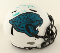 Travon Walker Signed Jaguars Full-Size Authentic On-Field Lunar Eclipse Alternate Speed Helmet Inscribed "'22 1st Pick" (Beckett) at PristineAuction.com