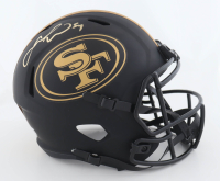 Fred Warner Signed 49ers Full-Size Eclipse Alternate Speed Helmet (Beckett) at PristineAuction.com