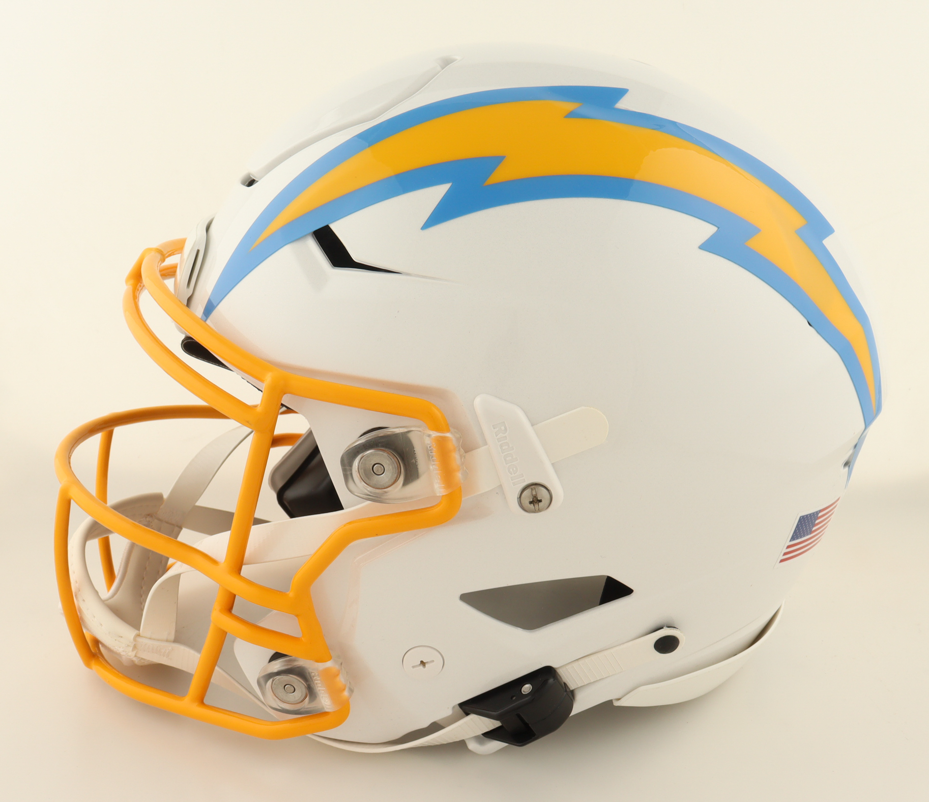 Ladd McConkey Signed Chargers Full-Size Authentic On-Field SpeedFlex Helmet Inscribed "BTFU" (Beckett) at PristineAuction.com Ladd McConkey Signed Chargers Full-Size Authentic On-Field SpeedFlex Helmet Inscribed "BTFU" (Beckett) at PristineAuction.com