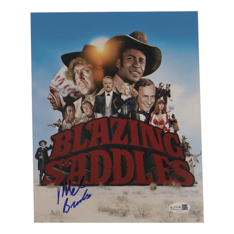 Mel Brooks Signed "Blazing Saddles" 8x10 Photo (JSA) at PristineAuction.com Mel Brooks Signed "Blazing Saddles" 8x10 Photo (JSA) at PristineAuction.com