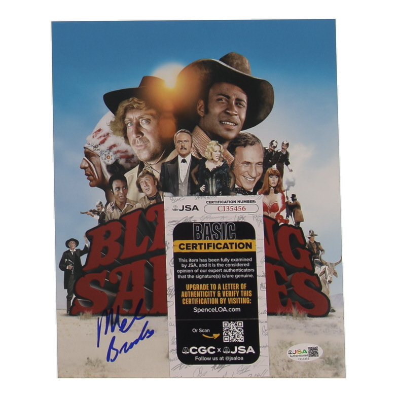 Mel Brooks Signed "Blazing Saddles" 8x10 Photo (JSA) at PristineAuction.com Mel Brooks Signed "Blazing Saddles" 8x10 Photo (JSA) at PristineAuction.com