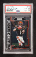 Ja'Marr Chase 2021 Panini Prizm New Recruits #NR7 RC (PSA 10) at PristineAuction.com