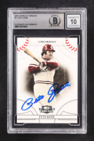 Pete Rose Signed 2008 Donruss Threads #21 (BGS | Auto 10) at PristineAuction.com