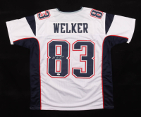 Wes Welker Signed Jersey (JSA) at PristineAuction.com