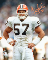 Clay Matthews Signed Browns 16x20 Photo (Beckett) at PristineAuction.com