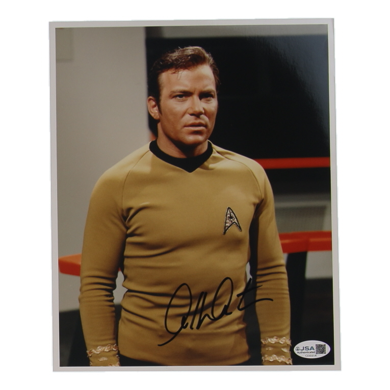 William Shatner Signed "Star Trek" 8x10 Photo (JSA) at PristineAuction.com William Shatner Signed "Star Trek" 8x10 Photo (JSA) at PristineAuction.com