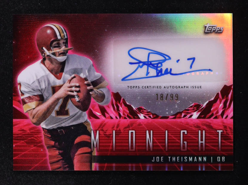 Joe Theismann 2024 Topps Midnight Horizon Signatures Twilight #HZSJT #18/99 at PristineAuction.com Joe Theismann 2024 Topps Midnight Horizon Signatures Twilight #HZSJT #18/99 at PristineAuction.com