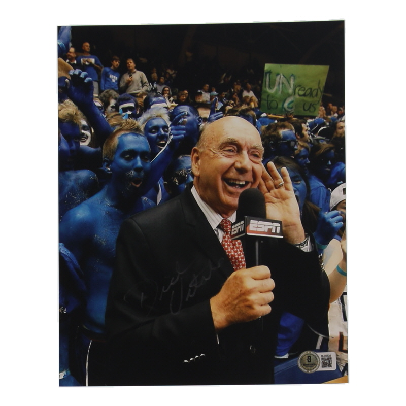 Dick Vitale Signed 8x10 Photo (Beckett) at PristineAuction.com Dick Vitale Signed 8x10 Photo (Beckett) at PristineAuction.com