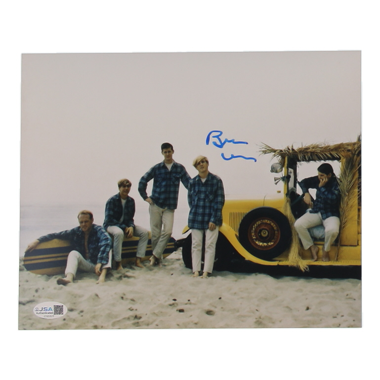 Brian Wilson Signed 8x10 Photo (JSA) at PristineAuction.com Brian Wilson Signed 8x10 Photo (JSA) at PristineAuction.com