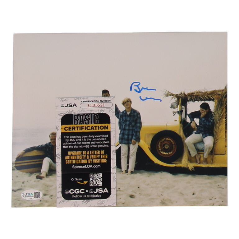 Brian Wilson Signed 8x10 Photo (JSA) at PristineAuction.com Brian Wilson Signed 8x10 Photo (JSA) at PristineAuction.com